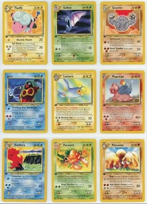 Pokemon Neo Revelation 1st Edition Complete Common Uncommon 28/64 - 64/64 NM - Image 1 of 4