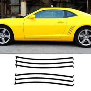 6pc Vent Insert Stripes Decal Inlay Stickers For Chevy Camaro SS RS LS 2010-2015 - Picture 1 of 12