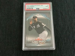 2020 TOPPS NATIONAL BB CARD DAY #7 LUIS ROBERT *ROOKIE PSA 9 MINT*  WHITE SOX