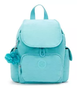kipling Basic City Pack Mini Backpack XS Rucksack Rucksack Deepest Aqua türkis - Bild 1 von 4