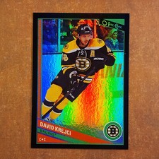 3-05-30 . 2013-14 opc o-pee-chee black rainbow /100 #341 david krejci