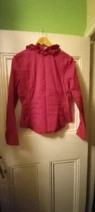 Laura Ashley dark pink blouse. Size 12 - Picture 1 of 4