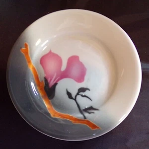 Kapok Tree Restaurant Airbrushed 5 1/2 Inch Plate 1970 Jackson China - Picture 1 of 3
