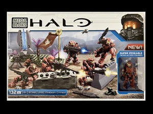 Halo Mega Bloks UNSC Fireteam Crimson 97349 RARE Brand New Sealed Free Shipping - Picture 1 of 2