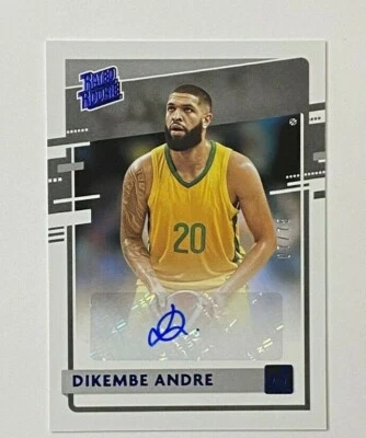 2021-22 Chronicles Draft Donruss Rated Rookie - Dikembe Andre RC Blue Auto /75 - Image 1 of 2