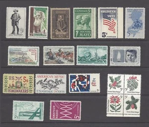 U.S. 1964 Commemorative Year Set 20 MNH Stamps - Picture 1 of 1