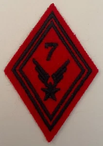 Stoff. ALAT. Raute 7° Rgt Hubschrauber. Truppe (L129) - Bild 1 von 2