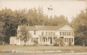 Spraker NY * Quackenbush House RPPC ca. 1908  Montgomery Co. Canajoharie - Picture 1 of 2