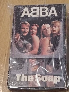 Vintage 1978 Abba The Soap Bar - Novelty Soap Bar In The Shape Of An Audio Tape - Imagen 1 de 3