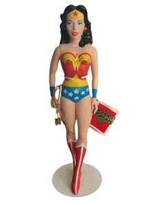 Figura de colección 1988 DC Comic 14" vinilo Wonder Woman nueva con etiquetas - Imagen 1 de 11