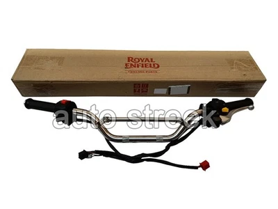 GENUINE ROYAL ENFIELD INTERCEPTOR 650 COMPLETE HANDLE BAR ASSEMBLY - Image 1 of 4