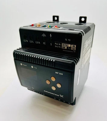Controlador de bomba Grundfos MP-204 proteção de motor SP 96079927 91347847 91347846 U - Imagem 1 de 4