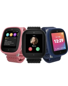 XPLORA X6 Gen 2 Kindersmartwatch Textilarmband IP68 für Nano Sim Schwarz - Bild 1 von 3