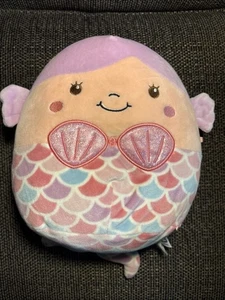 Kellytoy Squishmallows Denise the Mermaid – 8″ Cuddly Plush Toy - Picture 1 of 6