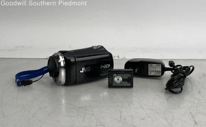 JVC GZ-HM320BU Handheld Camcorder - Tested - Picture 1 of 12