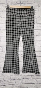 ART CLASS GIRLS 14 BLACK WHITE HOUNDSTOOTH FLARED ELASTIC WAIST PULL ON PANTS - Picture 1 of 15