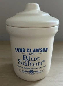 London Pottery Pot Blue Stilton Long Clawson Kitchenalia vintage. - Picture 1 of 8
