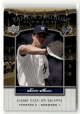 Upper Deck Yankee Stadium Legacy #5333 2008 Kevin Maas Foto 1 de 2