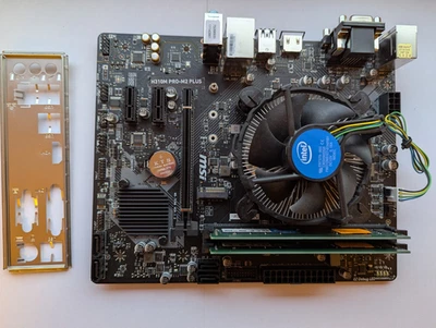 MSI H310M PRO-M2 PLUS + i5-9400F + 8GB CRUCIAL - Bild 1 von 3