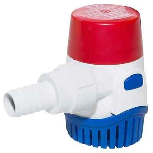 **** NEW Rule 24DA Bilge Pump 360 GPH Marine 12V DC 3/4" Hose + NPSM Submersible - Bild 1 von 1