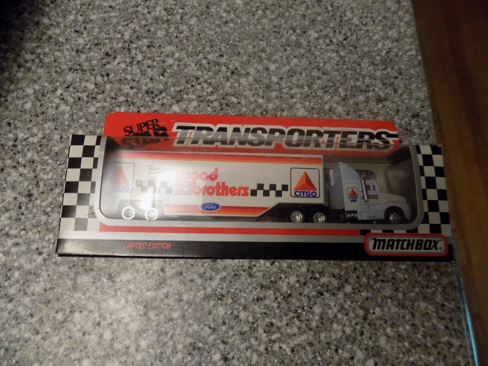 Vintage 1993 Matchbox Super Star Transporters Morgan Shepherd Wood Bros Citgo - Image 1 of 1