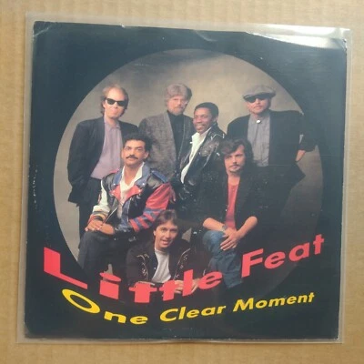 LITTLE FEAT One Clear Moment DJ PROMO POP ROCK 45 7" Vinyl Record RARE Foto 1 de 4