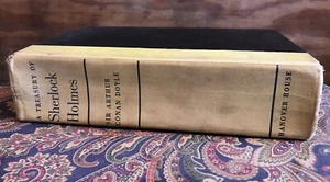 A Treasury of Sherlock Holmes by Sir Arthur Conan Doyle, vintage 1955 Hardcover - Bild 1 von 1