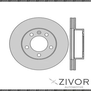 PROTEX Rotor - Front For RENAULT MASTER X62 3D Van FWD 2011 - 2016 By ZIVOR - Picture 1 of 1