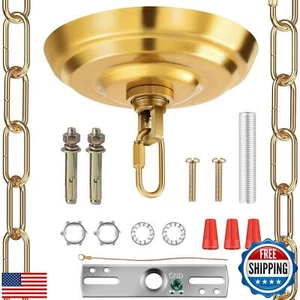 MAYOMAJO 6 Inch Light Canopy Kit with 6 Feet Hanging Chain, Heavy Duty, Repla - Picture 1 of 5