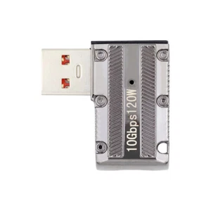 Cablecc Cyberpunk Design USB-C 3.1 to USB 3.0 10Gbps Adapter Reversible 120W - Picture 1 of 15