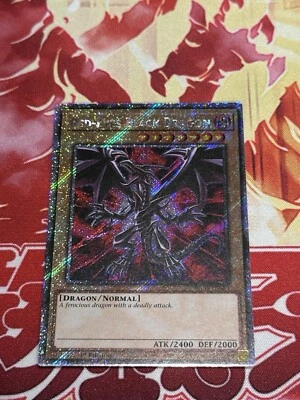 YGO Red-Eyes Black Dragon Platinum Secret NM Quarter Century Bonanza RA03-en081 - Image 1 of 3