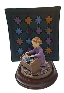 Figura The Amish Heritage Collection 1991 "Caroline" Edición Limitada Cuna - Imagen 1 de 20