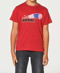 Chaser Red Baseball Graphic Tee Size 6 For Kids NWT - Picture 1 of 5