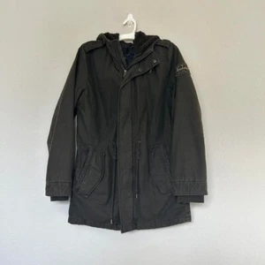 G.H. Bass grün schwarz Parka Jacke Vintage Style Utility Winter Chore Outdoor - Bild 1 von 8