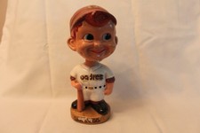 Vintage San Diego Padres Bobble Head Nodder with Bat 1960's Japan