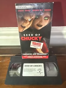 Seed of Chucky (2005) Unrated Version VHS DEMO SCREENEr TAPE! Rogue Ultra Rare - Picture 1 of 17