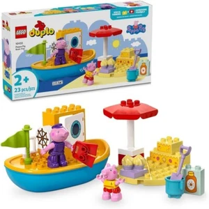 10432 LEGO® DUPLO® Peppa Pig Boat Trip Bath Toy for Toddlers Ages 2 and Up - Picture 1 of 5