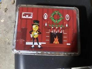 Vintage Planters Mr. Peanut Tin Christmas - Picture 1 of 4