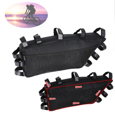 Electric Bike Trapezoid Battery Pack Storage Bag Bicycle li-ion 18650 E-bike NEW - Изображение 1 из 4