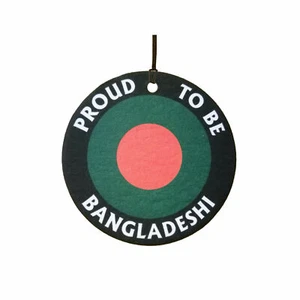 Proud To Be Bangladeshi Car Air Freshener - Picture 1 of 2