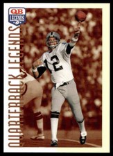1993 Quarterback Legends 38 Ken Stabler  Oakland Raiders  Football Card