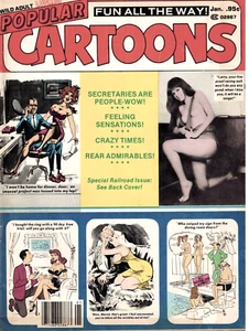 BILL WARD CARTOON Mag-Pinups and Cartoons 1980 -11 BILL WARD . 4 Full Page - Picture 1 of 2