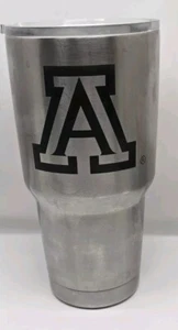 YETI Rambler 30 oz Stainless Steel Vacuum Insulated Tumbler With Lid - UofA Logo - Picture 1 of 7