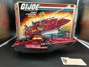 Vintage GI Joe ARAH Cobra Hydrofoil Moray With Lamprey Hasbro 1985 mit Box - Bild 1 von 21