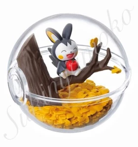 2021 Rare Rement Miniature RE-MENT Pokemon Terrarium Collection No.4 Emonga - Picture 1 of 3