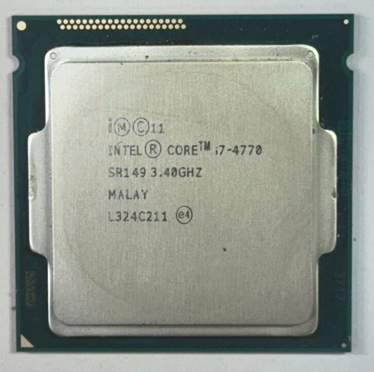 CPU core i7 4770 10個セット デスクトップPC用CPU INTEL Core i7-4770 3.4GHZ SR149 インテル 増設