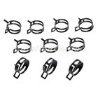 Metal Spring Hose Clips 40mm Self Clamping Sealing Radiator Heater Replacements