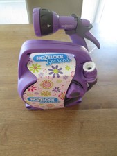 Hozelock Seasons Schlauchtrommel Gartenbrause 10 m Schlauch Leichtgewicht Lila