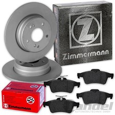ZIMMERMANN BRAKE DISCS + PADS HA fits Ford Tourneo Transit Connect