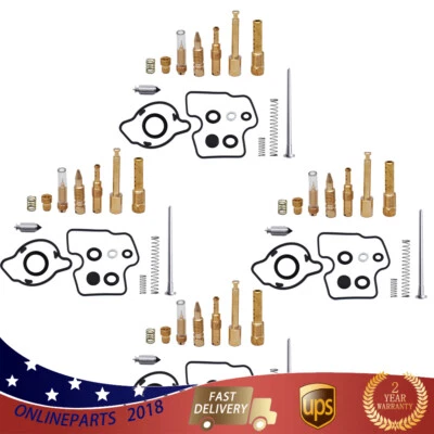 4X Kit de reparación de carburador aguja flotante para Honda CBR600F2 1991-1993 CBR 600 F2 Foto 1 de 4